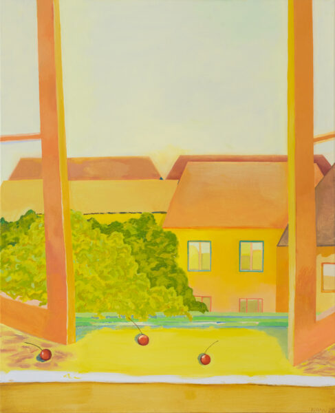 Una limonata estiva, oil on canvas, 85X70 cm, 2023